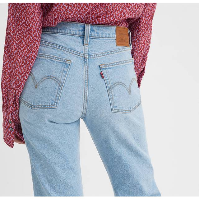 Wedgie raka jeans - Blå / Fully Baked - 26X26