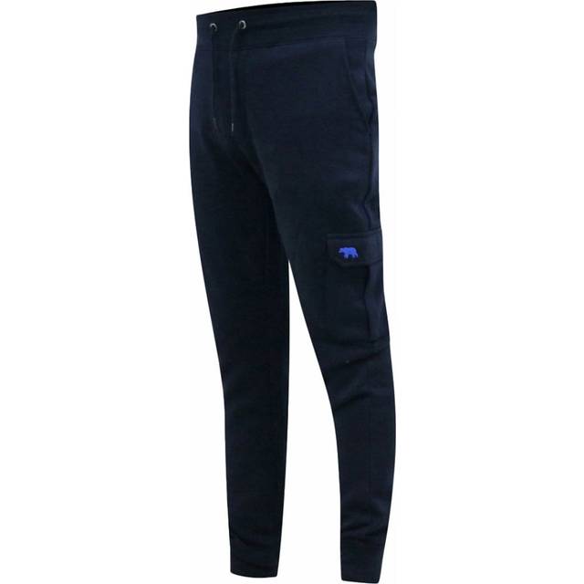 D555 Plus Size Tilden Cargo Cuffed Joggers Navy