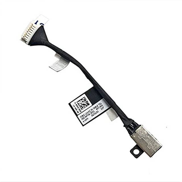 Replacement DC Power Connector Cable for Dell Latitude 15 (3520) Latitude 14 (3420) 2021 HJW4D 0HJW4D 450.0NF0B.0011 450.0NF0B.0001