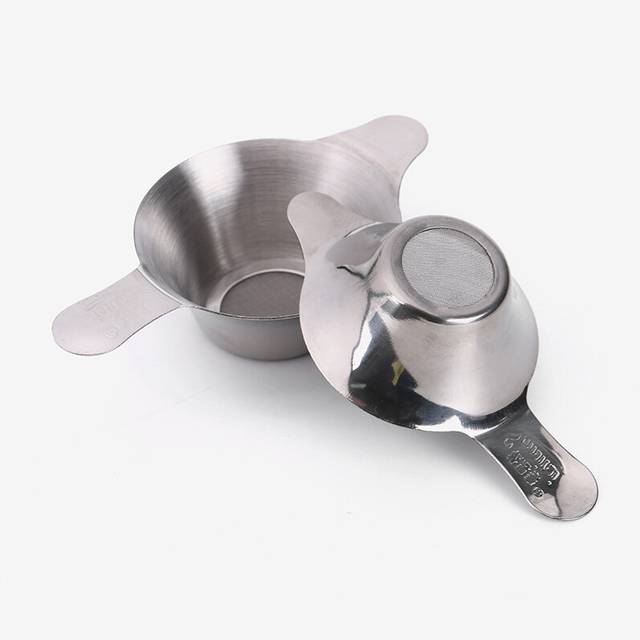 Set of 2 Stainless Steel Tea Strainer Fine Mesh Infuser for Straining Teas, Sifting Flour, Sugar, Spices and Herbs