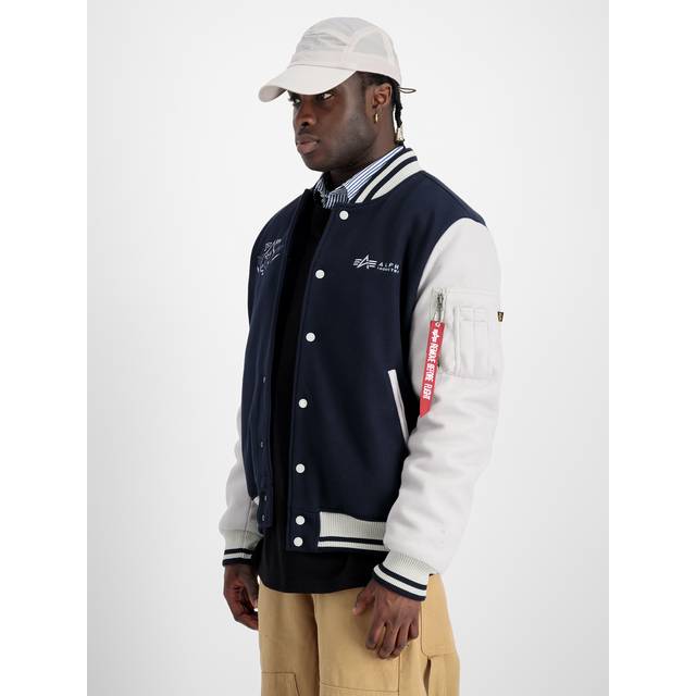 Jacket Alpha Industries Varsity Air Force - Bleu - M