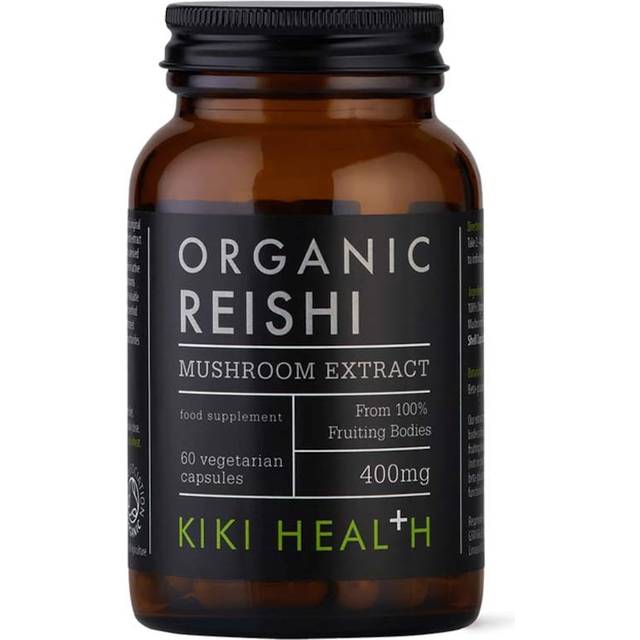 Organic Reishi Extract Mushroom 60 kapslar - Kiki Health