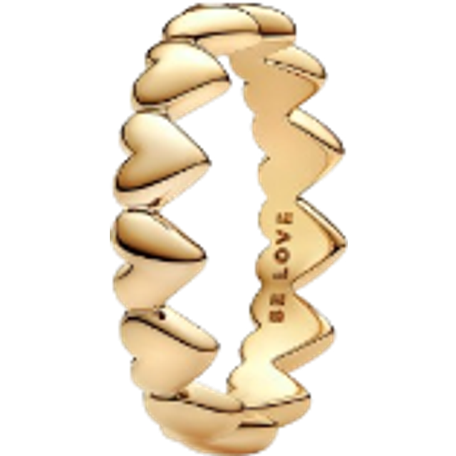 Pandora Rings Row of Hearts Ring 163427C00