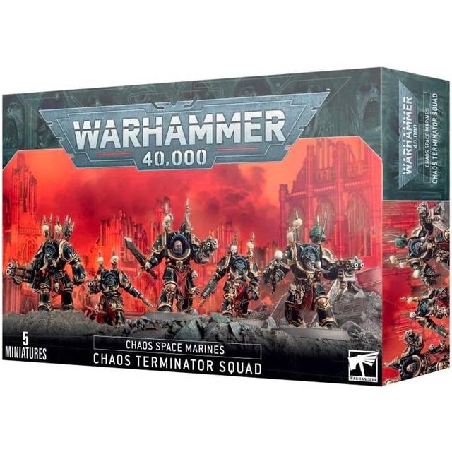 Games Workshop Chaos Space Marine Terminator Squad