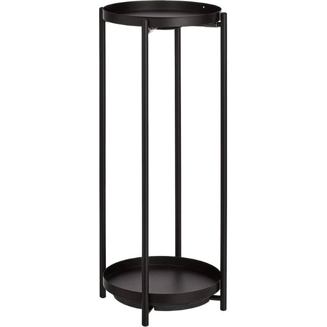 Amazon Basics Round Plant Stand, Black