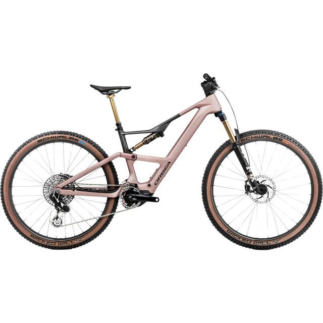 Orbea Rise SL M-LTD 420W | Elcykel MTB Heldämpad 140/140 | 85Nm | Extra lätt | Cosmic Carbon View / Golden Sand