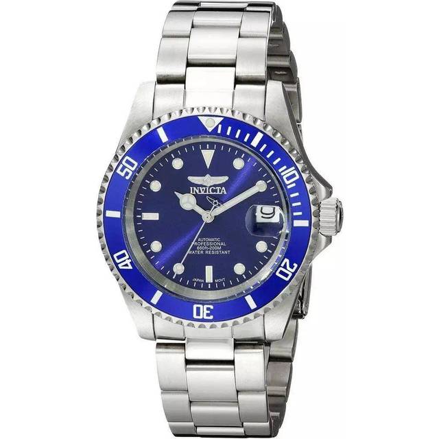 Invicta Pro Diver Rostfritt stål Herrklocka med kvartsur - 40 mm