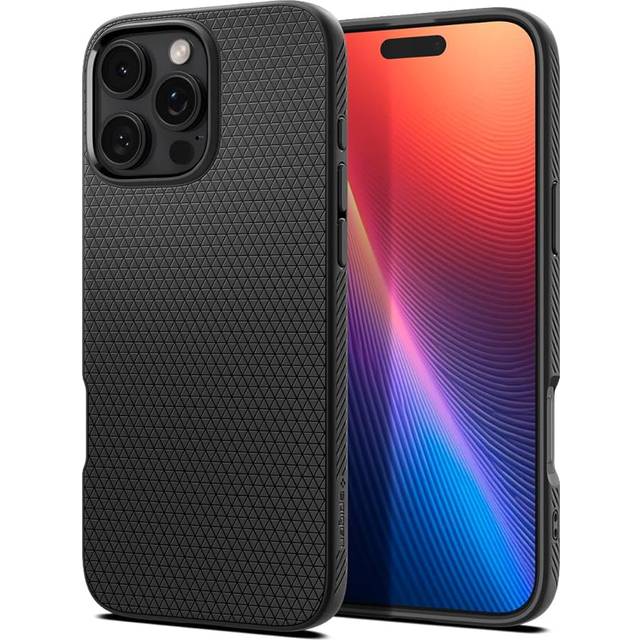 Spigen Liquid Air Skal Kompatibel med iPhone 16 Pro Case Fodral -Rose Titanium