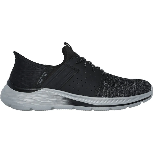 Skechers Garner Newick Mens Trainers Colour: Black, Size: 11