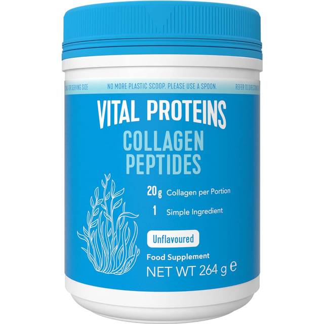 Collagen Peptides Powder Supplement (Type I, III), Unflavoured Hydrolzed Collagen-Hair, Skin, Nail Support Supplement, Paleo, Gluten Free, Non-GMO,