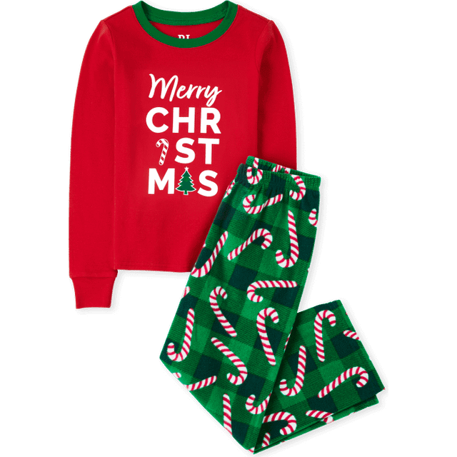 The childrens Place 2 Piece Family Matching christmas Holiday Fleece P