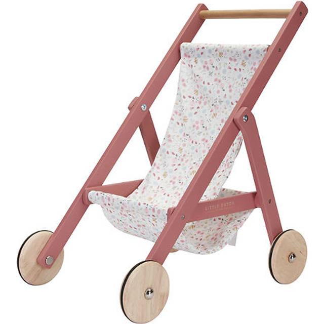 Little Dutch Wooden Doll Stroller