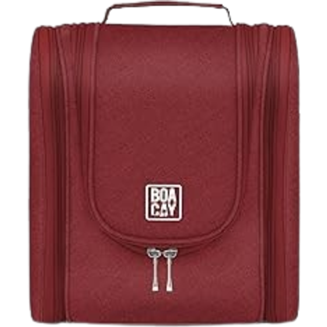 BOACAY Hanging Travel Toiletry Bag for Women and Men  Makeup Bag  Bathroom & Shower Organizer Kit for Accessories  Cosmetics  Travel Essentials