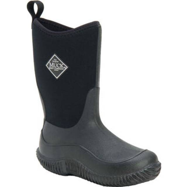 Muck Boots Hale Pull On Wellington Boot in Black | Size: Infant 8
