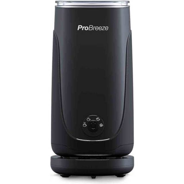 Electric Milk Frother - Steamer & Warmer, Automatic Whisk for Coffee - Black - One Size