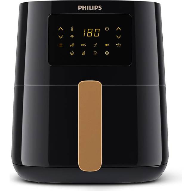 Philips Airfryer 5000 Series L, 4,1 liter (0,8 kg), 13-i-1 Airfryer, Wifi-ansluten, 90% mindre fett med Rapid Air-teknik, HomeID app (HD9255/80)