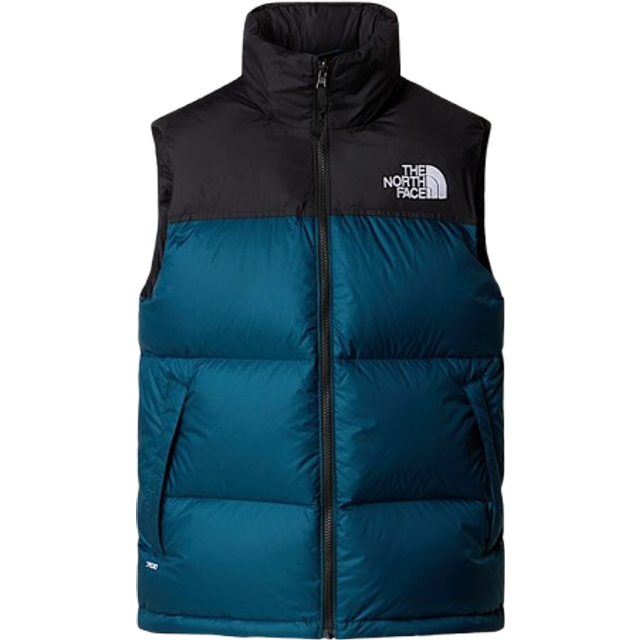 The North Face Men’s 1996 Retro Nuptse Gilet Midnight Petrol-tnf Black Size L male - Midnight Petrol-TNF Black (L)