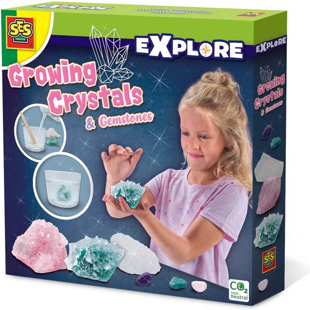 Ses Creative Children's Explore Growing Crystals And Gemstones Unisex Eight 25115