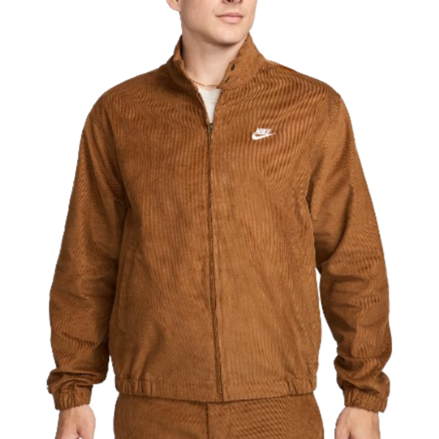 Nike Mens Sportswear Club Corduroy Harrington Jacket - Light
