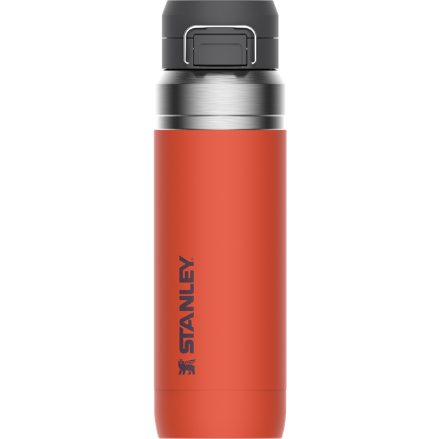 Stanley Quick Flip Rostfritt Stål Vattenflaska 1.06L - Håller Kallt I 18 Timmar - Håller Varm I 7 Timmar - Läcktät - BPA -Fri Termos - Diskmaskin Säker - Cup Holder Compatible - Tigerlily Plum