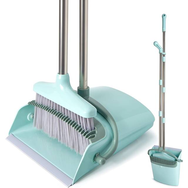 XXXFLOWER Broom and Dustpan Set for Home  Broom with Dustpan Cleaning