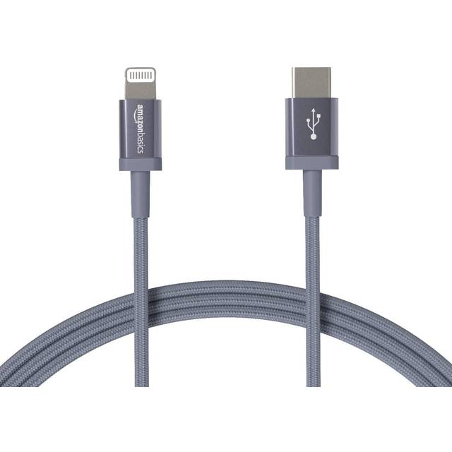 USB-C to Lightning Charger Cable, Nylon Braided Cord, MFi Certified Charger for Apple iPhone 14 13 12 11 X Xs Pro, Pro Max, Plus, iPad, 1.8 m, Rose