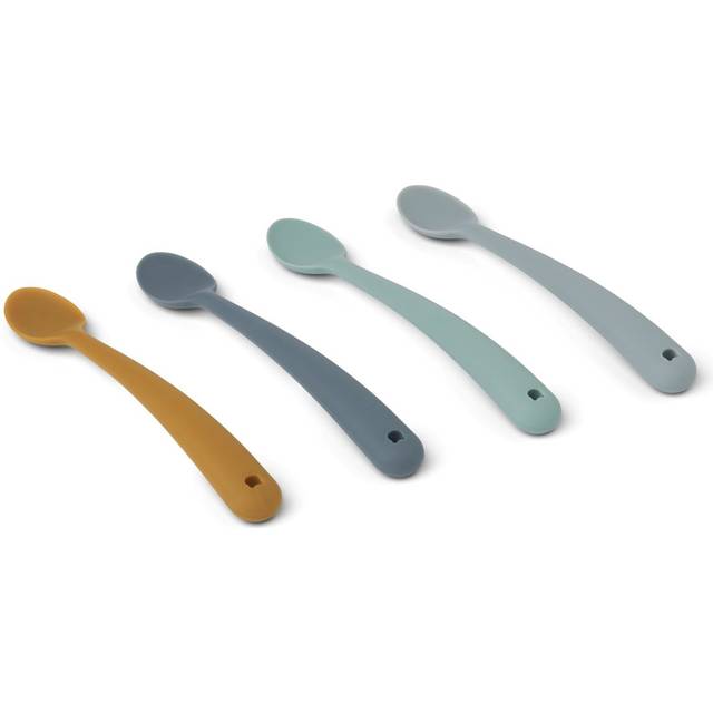 Liewood Siv Feeding Spoon 4-Pack - Blue Multi Mix
