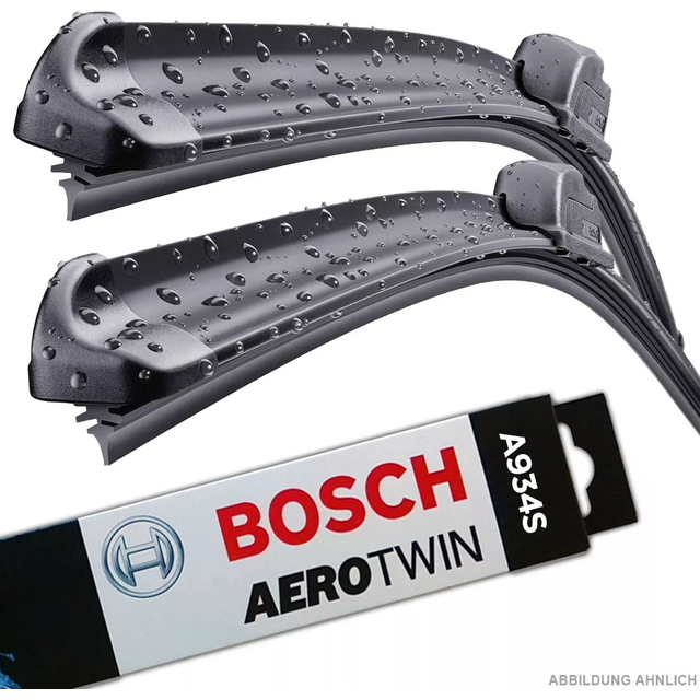 Bosch A934S - Torkarblad Aerotwin - Längd: 550/550 mm - 1 set med torkarblad för vindrutan (fram)