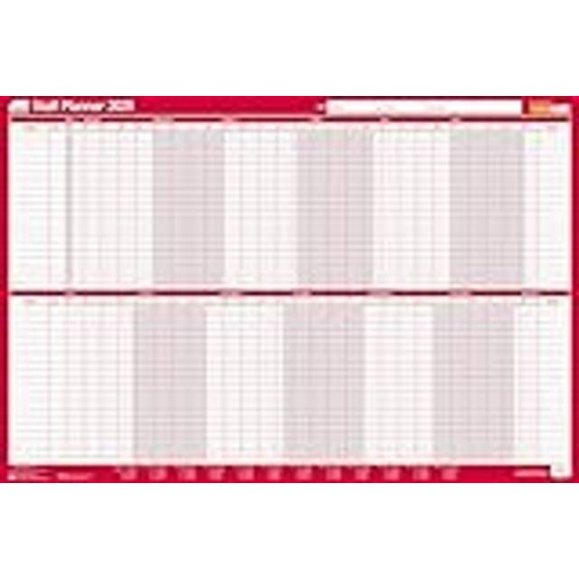 2025 Staff Daily Planner, Yearly Wall Planner Set, Dry Erase Calendar, Poster Style Wall Planner, Dry Erase Pen & Stickers, Wall Chart, Notice Board,