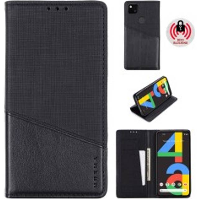 Google Pixel 4a 5G Elegant Fodral i PU-Läder med RFID Block
