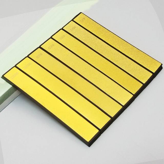 (a-600 grit) new arrival 120-1200 grit golden diamond sharpening stone knife sharpener kitchen tools grinding stone