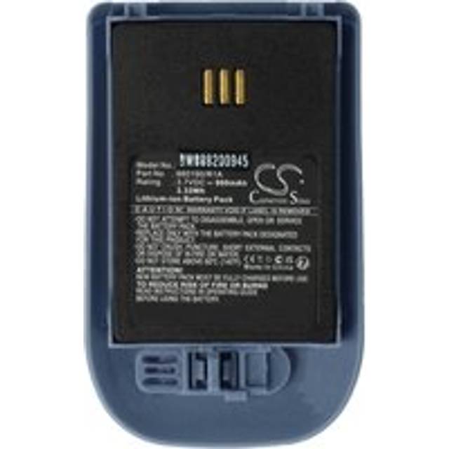 Vhbw - Battery compatible with DeTeWe Aastra Wireless Landline Phone (900 mAh, 3.7 v, Li-Ion) blue incl. Rear Cap