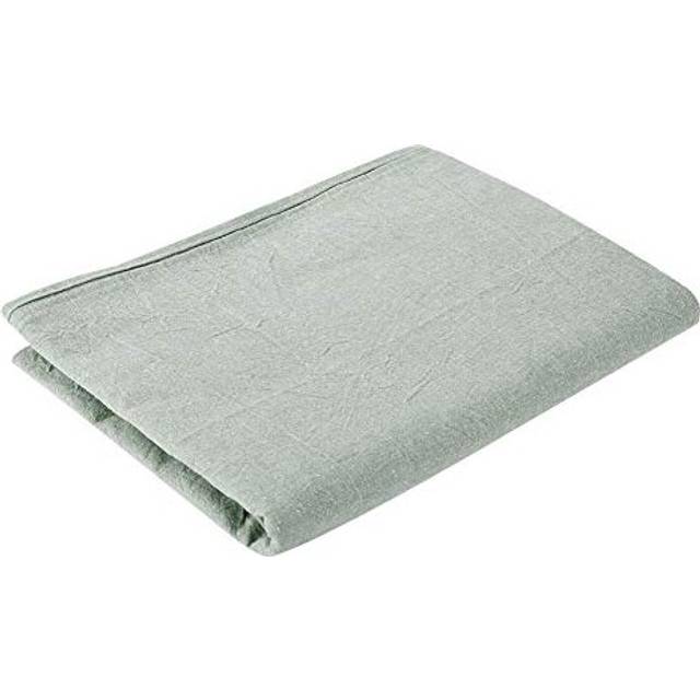 Påslakan, tvättbara massagelakan, allergivänligt och mjukt bomullsöverdrag, ultramjuk och strykfri mjuk bomull med andningshål, för säng inom 80 x 200 cm (grön)
