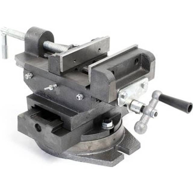 Cross Slide Vise machine milling drilling pressing Rotatable 125 mm