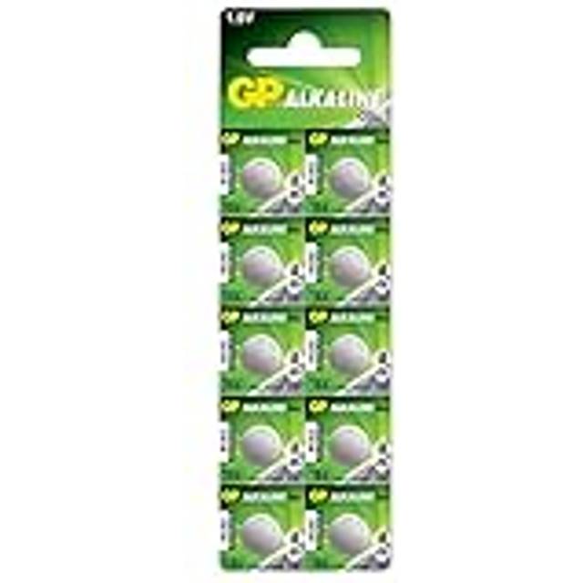 GP GPPBA186F004 L1142 Alkaline Button Cell (Card 10)