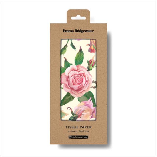 Emma Bridgewater Roses Tissue Paper Giftwrap Celebration Gift Wrapping