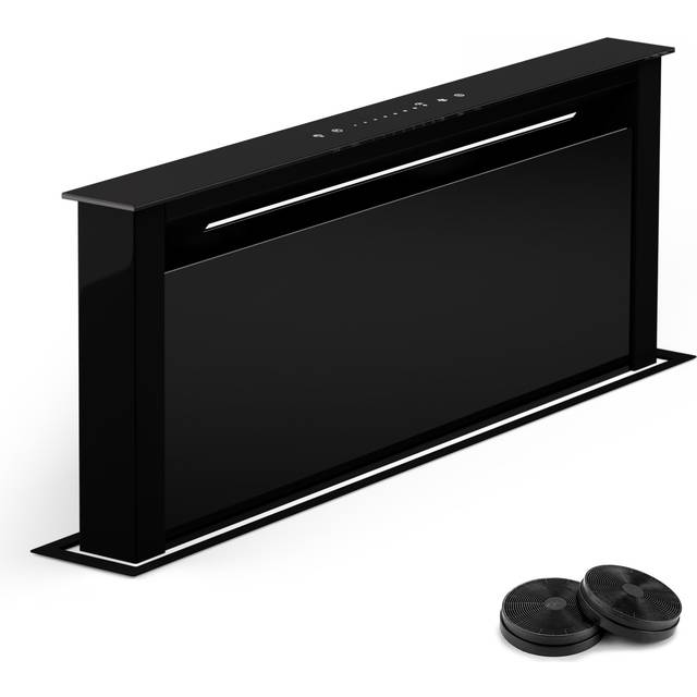 Downdraft cooker hoods 75cm 2-in-1 extractor fan 576m³/h kitchen extractor hood