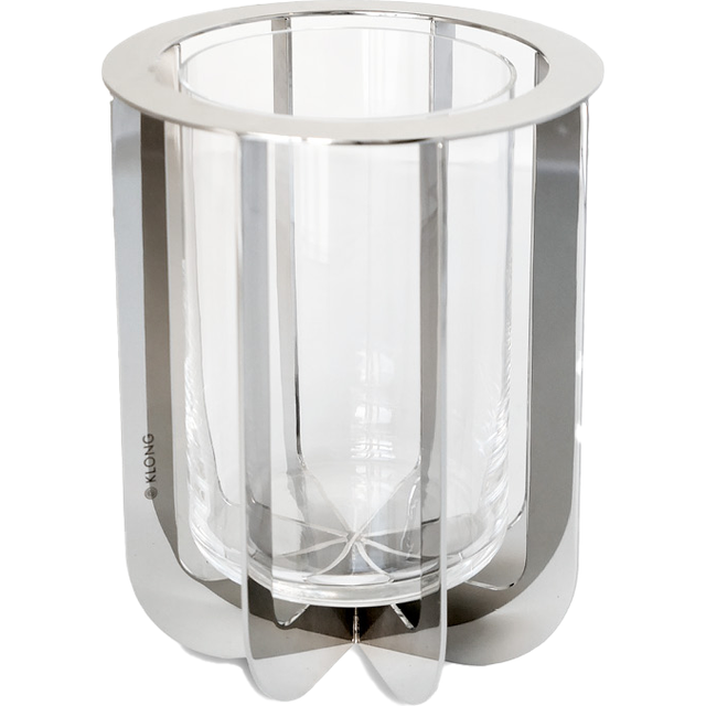 KLONG Jazz vas 20 cm Silver - Silverfärgad