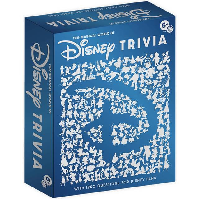 PlayMonster The Magical World of Disney Trivia Games - Board Games for Family Night  Family Games  Multi-Player Board Game  Family Board Game  Travel