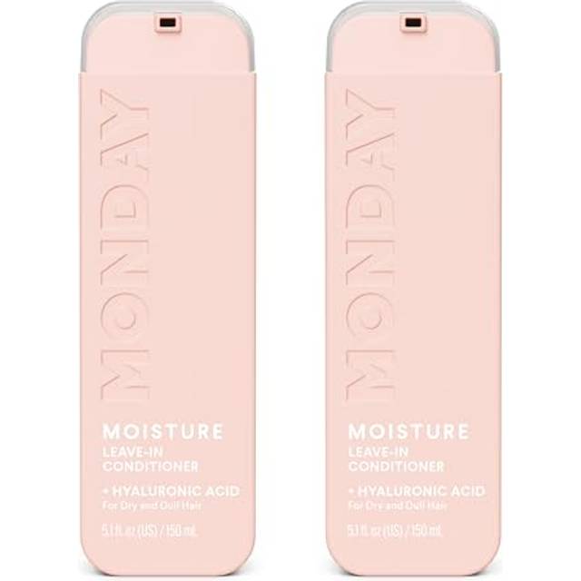MONDAY HAIRCARE Moisture Leave-in Conditioner 5 Oz Dual Pack