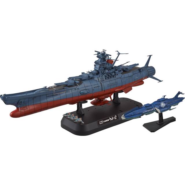 Space Battleship Yamato 2202 Yamato class first ship Space Battleship Yamato first refurbished type 1/1000 scale color-coded plastic model