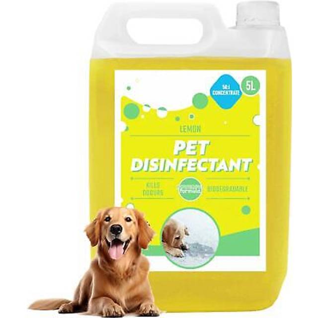 5l Pet Stain Remover Odour Cleaner Disinfectant Scented Lemon Carpet Shampoo