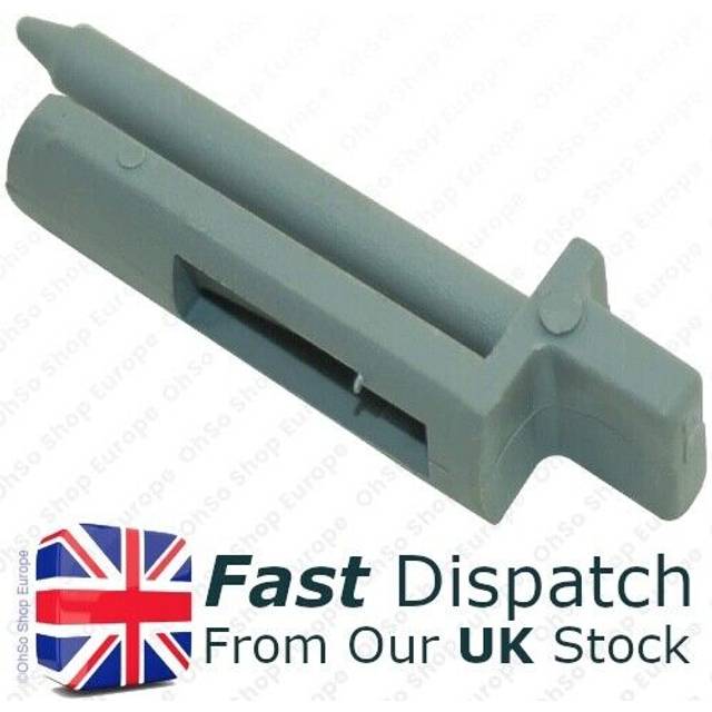 Smeg dishwasher basket runner rear rail stop pin end cap clip genuine part