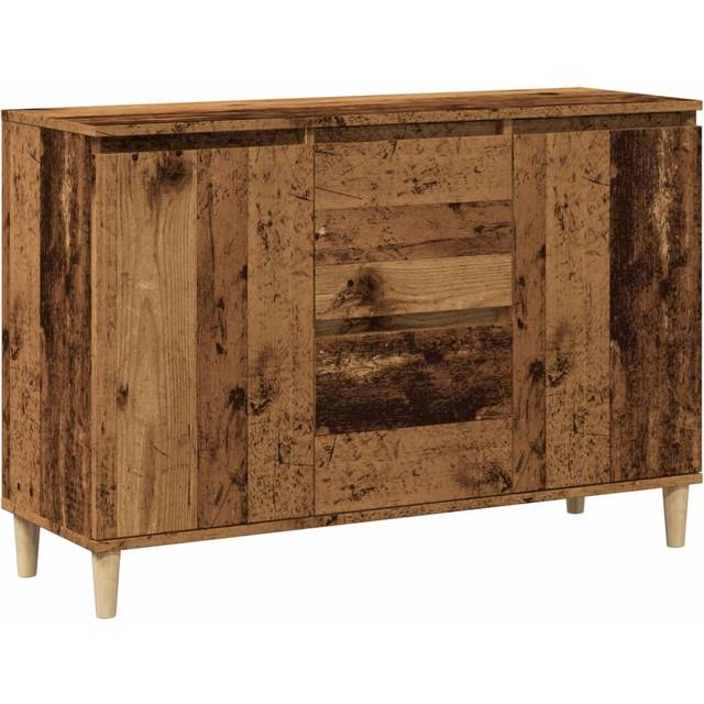 vidaXL Sideboard Old Wood 102x35x70 cm Engineered Wood - Brown