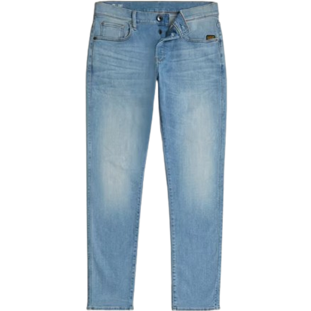 G-STAR RAW herr Jeans 3301 Slim, Blå (Lt Indigo Aged 8968-8436), 32W / 32L