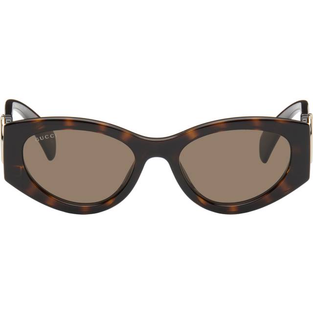 Gucci GG1691S 002, BUTTERFLY Sunglasses, FEMALE - Havana