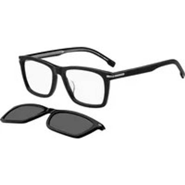 Hugo Boss Man BOSS 1726/G/CS 807/M9 Solglasögon Acetat Svart Grå Fyrkantig Polariserad