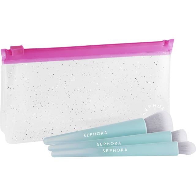 Sephora Collection Moving Lights Set Of 3 To-Go Brushes