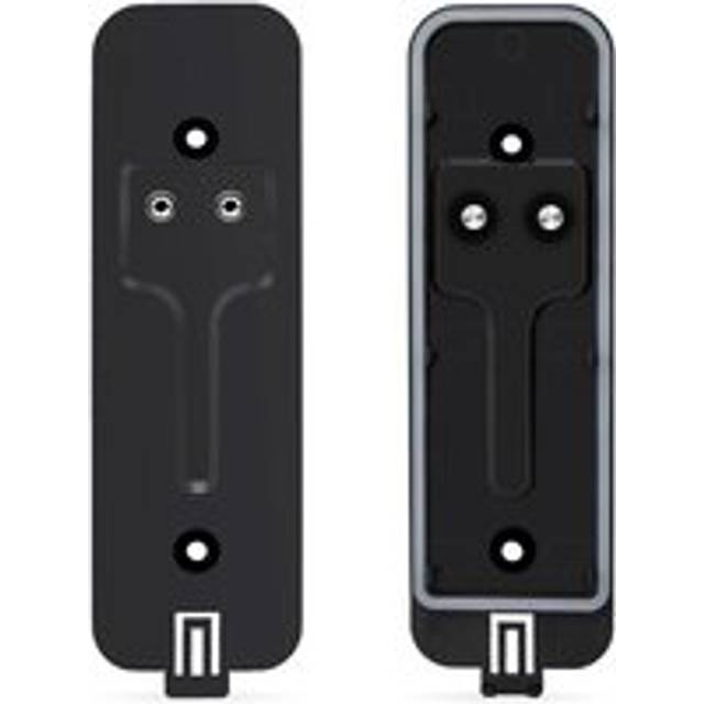 Coocheer - Video Doorbell Back Panel, Doorbell Replacement Back Plate, Door Bell Back with Mounting Accessories, Video Doorbell Bracket/Black