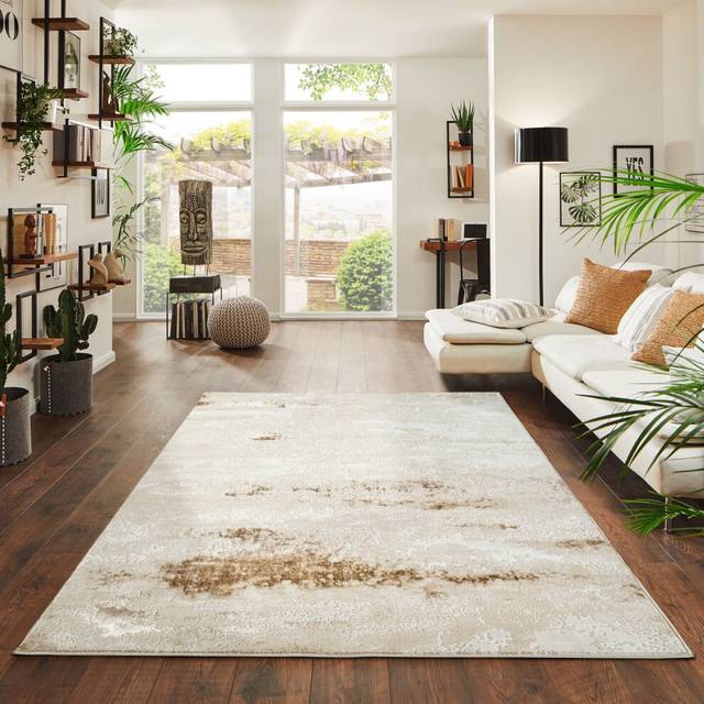 Desire Rugs Emperor 310 Onyx Emp10 Beige 160X230cm, Gold